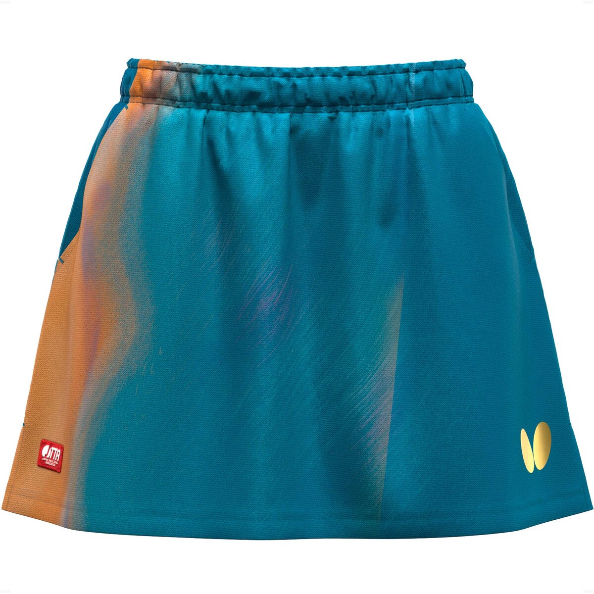 Butterfly Infiria Table Tennis Skirt - Turquoise-Blue - Front